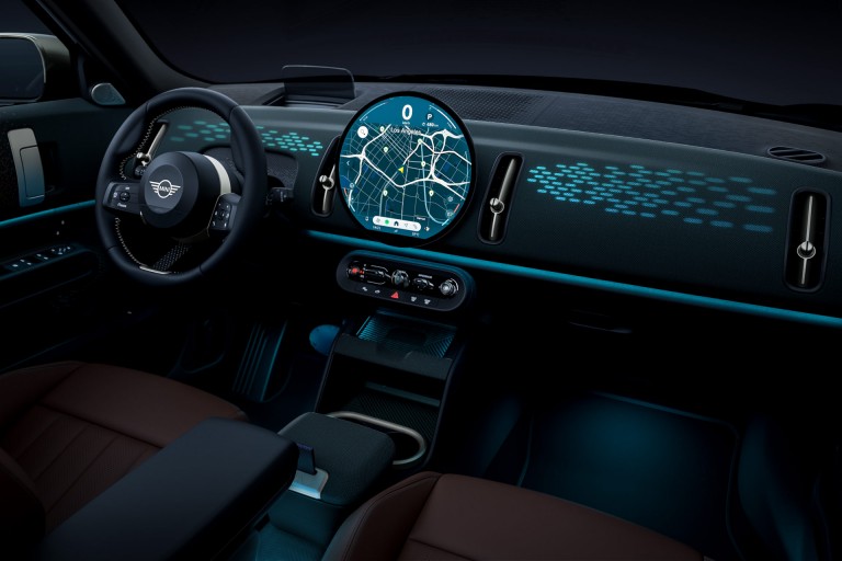 MINI all-electric Countryman – mosaic - interior